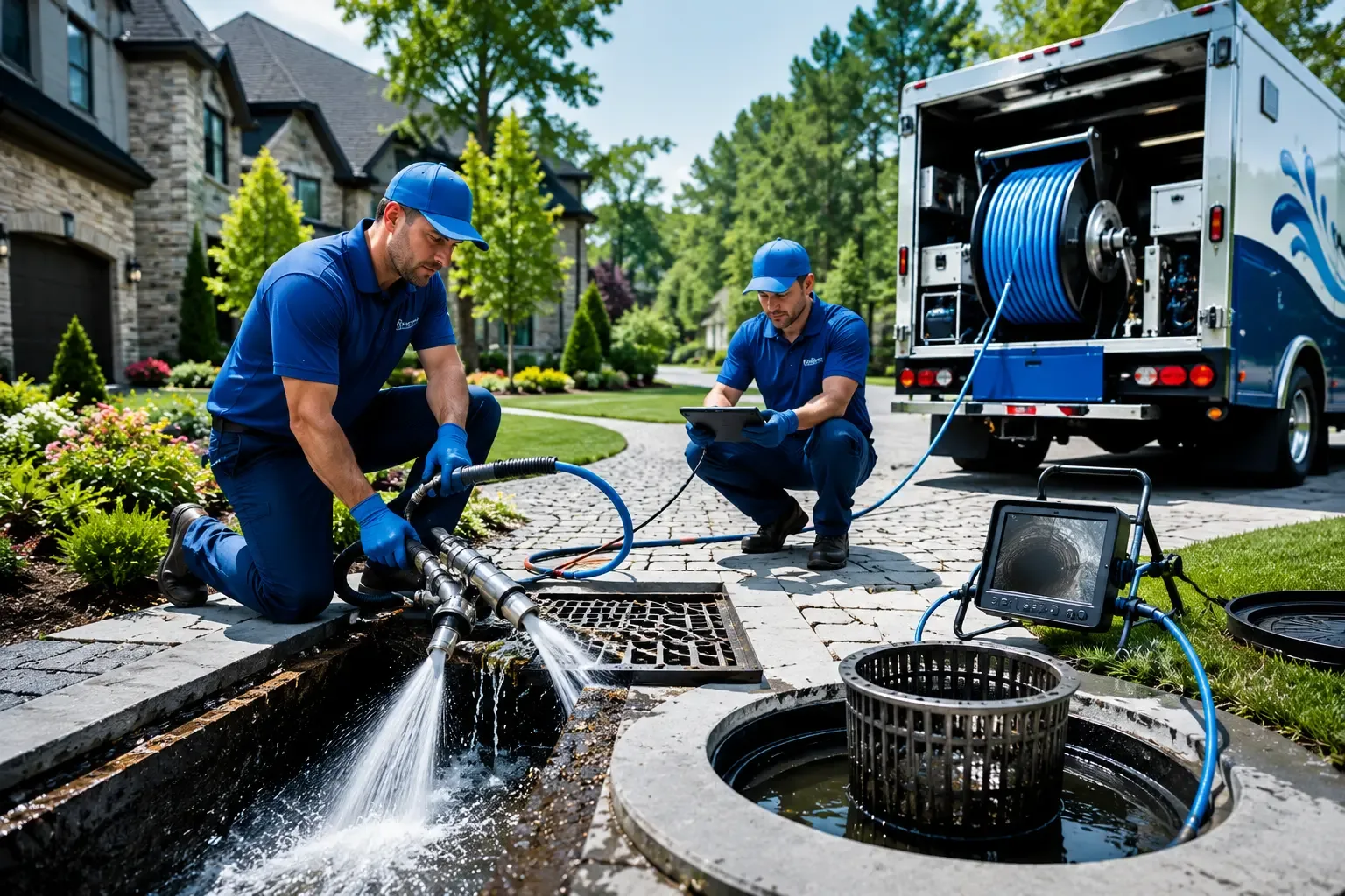 Local outdoor drain cleaning professionals in Dawn, TX